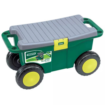 Draper Tools 60852 zöld kerti szerszámoskocsi és ülőke 56x27,2x30,4 cm - utánvéttel vagy ingyenes szállítással