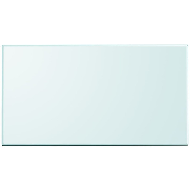 Edzett üveg asztallap téglalap alakú 1200 x 650 mm - utánvéttel vagy ingyenes szállítással