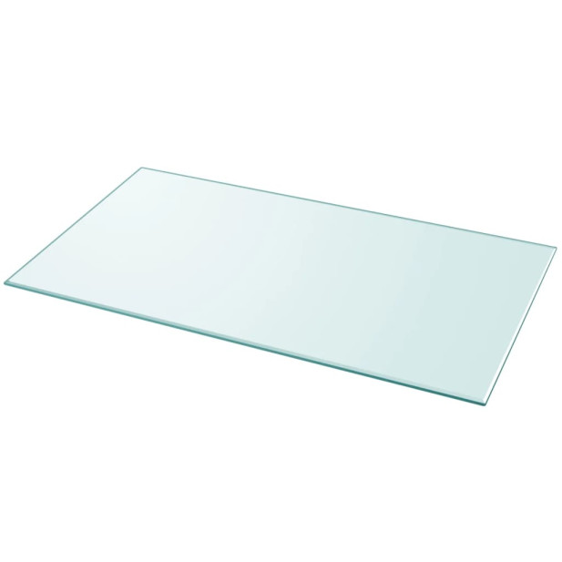 Edzett üveg asztallap téglalap alakú 1200 x 650 mm - utánvéttel vagy ingyenes szállítással