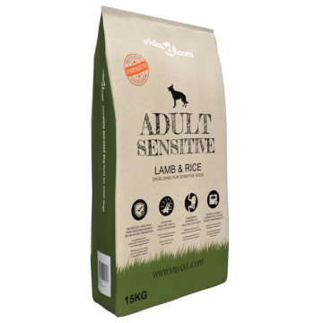 „Adult Sensitive Lamb & Rice” prémium száraz kutyatáp 15 kg - utánvéttel vagy ingyenes szállítással