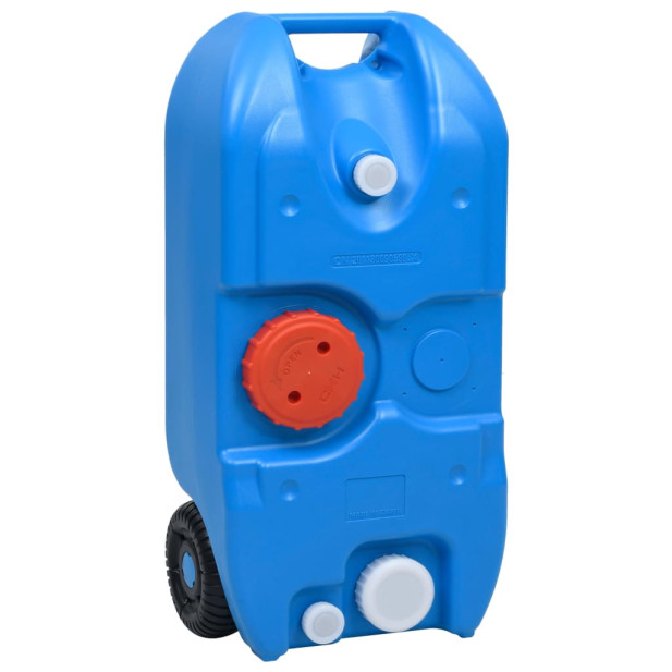 Kék guruló víztartály kempingezéshez 40 l - utánvéttel vagy ingyenes szállítással