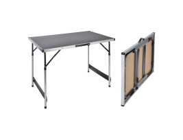 HI összecsukható alumíniumasztal 100 x 60 x 94 cm - utánvéttel vagy ingyenes szállítással
