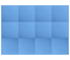 12 db kék puzzle-s EVA habszivacs tornaszőnyeg 4,32 ㎡ - utánvéttel vagy ingyenes szállítással