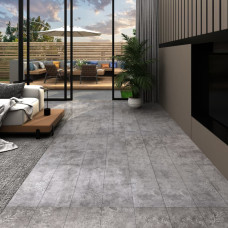Betonszürke 2 mm-es öntapadó PVC padlóburkolat 5,02 m² - utánvéttel vagy ingyenes szállítással