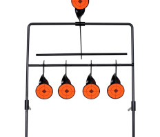 Automatikus visszaállító forgó cél 4 + 1 céltáblával - utánvéttel vagy ingyenes szállítással