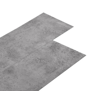 Barna cement színű 2 mm-es PVC padlóburkolat 5,26 m² - utánvéttel vagy ingyenes szállítással