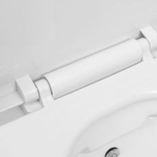 Fehér kerámia falra szerelhető perem nélküli WC tartály - utánvéttel vagy ingyenes szállítással