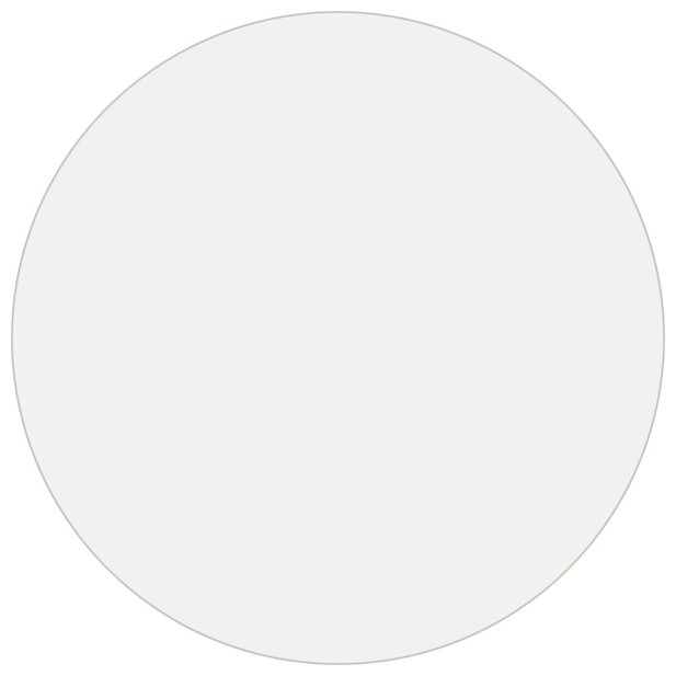 Matt PVC védőabrosz Ø 100 cm 2 mm - utánvéttel vagy ingyenes szállítással