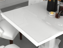 átlátszó PVC védőabrosz 160 x 90 cm 2 mm - utánvéttel vagy ingyenes szállítással