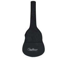 Fekete szövet gitártok 1/2-es klasszikus gitárhoz 95 x 36,5 cm - utánvéttel vagy ingyenes szállítással