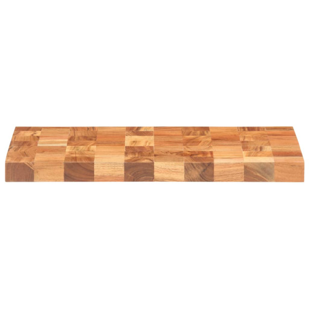 Tömör akácfa vágódeszka 50 x 34 x 3,8 cm - utánvéttel vagy ingyenes szállítással