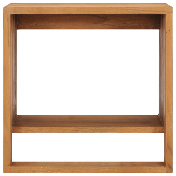 Tömör tíkfa falra szerelhető törölközőtartó 35 x 20 x 35 cm - utánvéttel vagy ingyenes szállítással
