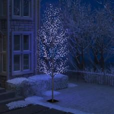 Cseresznyevirágos karácsonyfa 1200 db kék LED-del 400 cm - utánvéttel vagy ingyenes szállítással