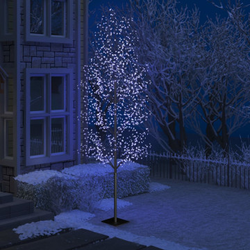 Cseresznyevirágos karácsonyfa 1200 db kék LED-del 400 cm - utánvéttel vagy ingyenes szállítással