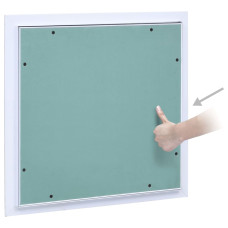 Alumínium keretes gipszkarton hozzáférési panel 300 x 300 mm - utánvéttel vagy ingyenes szállítással