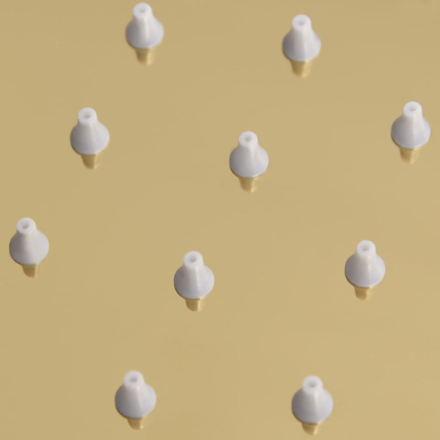 Aranyszínű négyszögletes rozsdamentes acél esőztető zuhanyfej 40x30 cm - utánvéttel vagy ingyenes szállítással