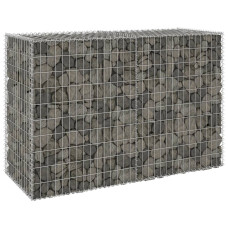 Horganyzott acél gabion fal fedéllel 150 x 60 x 100 cm - utánvéttel vagy ingyenes szállítással