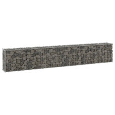 Horganyzott acél gabion fal fedéllel 300 x 30 x 50 cm - utánvéttel vagy ingyenes szállítással