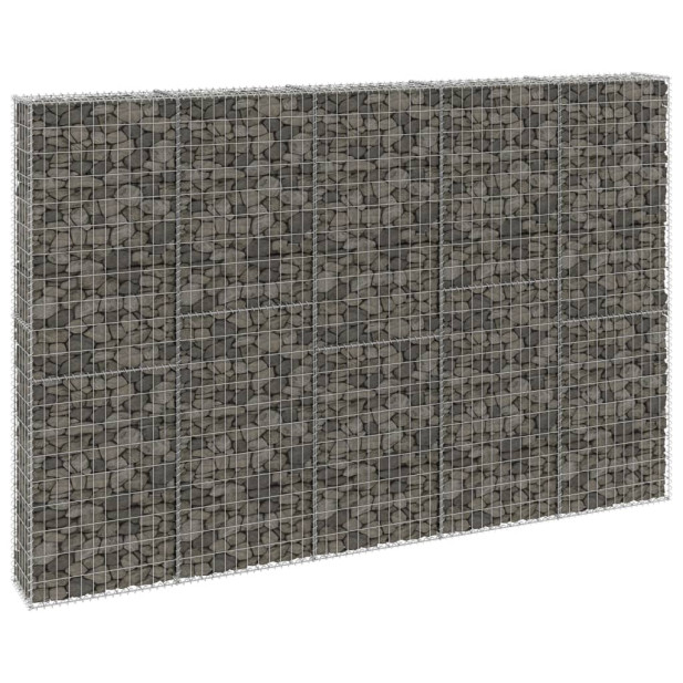 Horganyzott acél gabion fal fedéllel 300 x 30 x 200 cm - utánvéttel vagy ingyenes szállítással