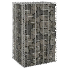 Horganyzott acél gabion fal fedéllel 60 x 50 x 100 cm - utánvéttel vagy ingyenes szállítással