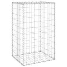 Horganyzott acél gabion fal fedéllel 60 x 50 x 100 cm - utánvéttel vagy ingyenes szállítással