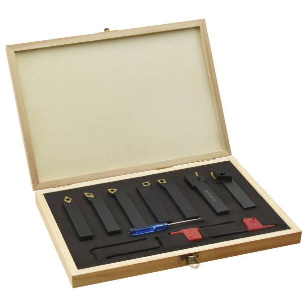 12 részes váltólapos esztergaszerszám készlet 16 x 16 mm 100 mm - utánvéttel vagy ingyenes szállítással