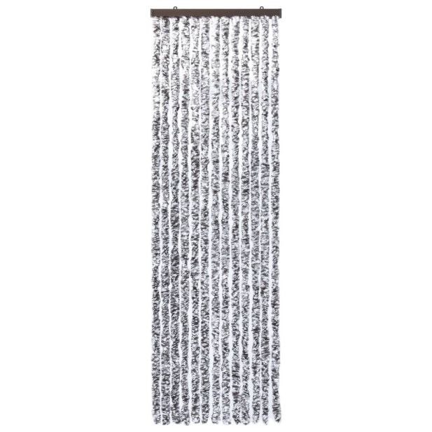 Barna és bézs zsenília rovarfüggöny 118 x 220 cm - utánvéttel vagy ingyenes szállítással