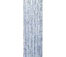 Ezüstszínű zsenília rovarfüggöny 56 x 200 cm - utánvéttel vagy ingyenes szállítással