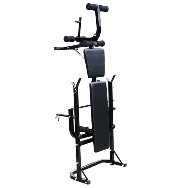 Súlyzópad állvánnyal/egykezes és kétkezes súlyzószettel 60,5 kg - utánvéttel vagy ingyenes szállítással