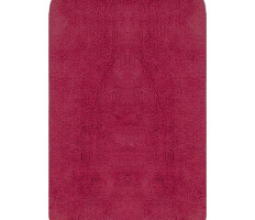 2 darabos fuksziaszínű szövet fürdőszobaszőnyeg-garnitúra - utánvéttel vagy ingyenes szállítással