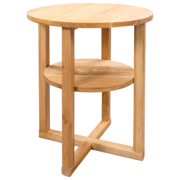 Tömör tölgyfa kisasztal 40 x 50 cm - utánvéttel vagy ingyenes szállítással