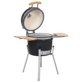 Kamado Barbecue Grill Füstölő Kerámia 76 cm - utánvéttel vagy ingyenes szállítással