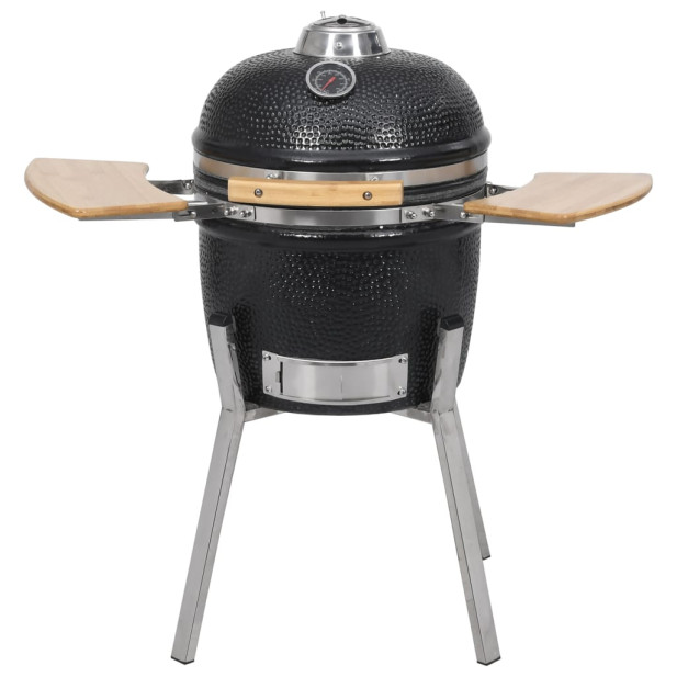 Kamado Barbecue Grill Füstölő Kerámia 76 cm - utánvéttel vagy ingyenes szállítással