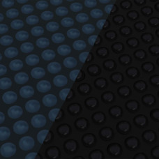 Fekete és kék napelemes lebegő PE medencefólia 356 cm - utánvéttel vagy ingyenes szállítással
