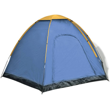 Kék és sárga 6 személyes sátor - utánvéttel vagy ingyenes szállítással