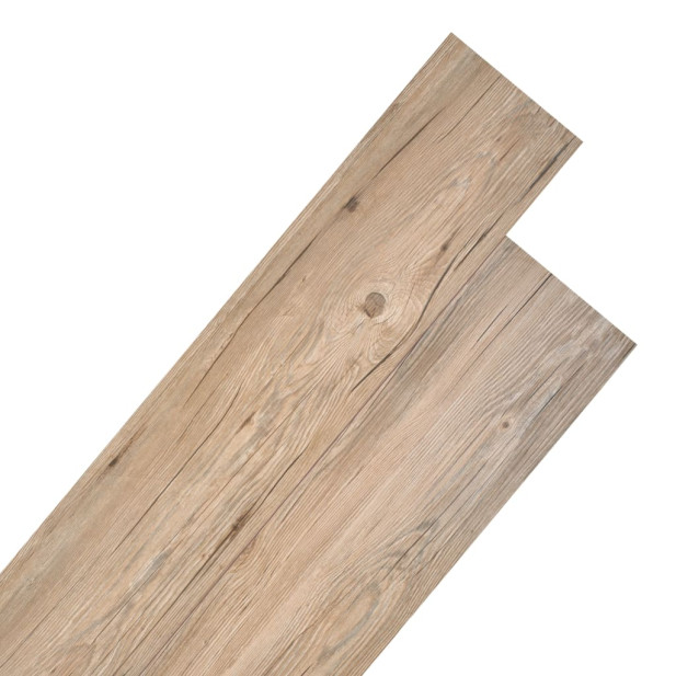 Barna tölgy nem öntapadó PVC padlóburkoló lapok 2 mm 5,26 m² - utánvéttel vagy ingyenes szállítással