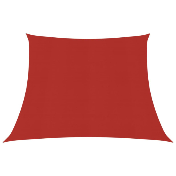 Piros HDPE napvitorla 160 g/m² 4/5 x 4 m - utánvéttel vagy ingyenes szállítással
