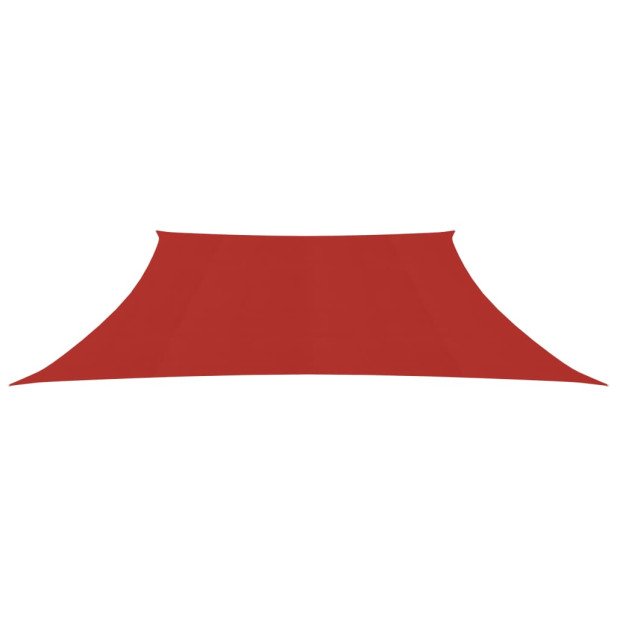 Piros HDPE napvitorla 160 g/m² 4/5 x 4 m - utánvéttel vagy ingyenes szállítással