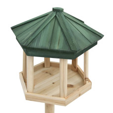 álló tömör fenyőfa madáretető 33 x 110 cm - utánvéttel vagy ingyenes szállítással