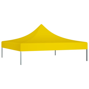 Sárga tető partisátorhoz 2 x 2 m 270 g/m² - utánvéttel vagy ingyenes szállítással