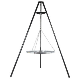 BBGRILL BBQ TRIPOD fekete háromlábú grill 106 cm - utánvéttel vagy ingyenes szállítással