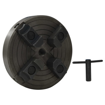 Fekete acél 4 pofás fatokmány M18 csatlakozóval 150 x 63 mm - utánvéttel vagy ingyenes szállítással