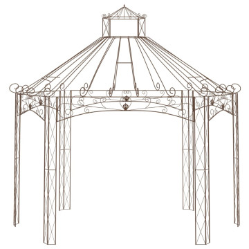Antik barna vas kerti pavilon 400 x 258 x 378 cm - utánvéttel vagy ingyenes szállítással