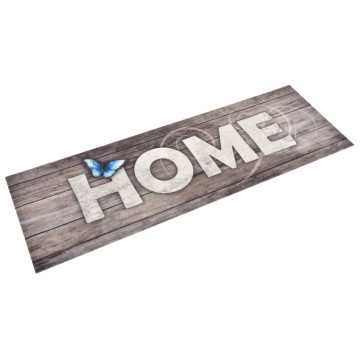 „Home” feliratú,  mosható konyhai szőnyeg 45 x 150 cm - utánvéttel vagy ingyenes szállítással