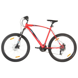 21 sebességes piros mountain bike 29 hüvelykes kerékkel 53 cm - utánvéttel vagy ingyenes szállítással