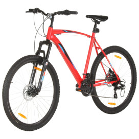 21 sebességes piros mountain bike 29 hüvelykes kerékkel 58 cm - utánvéttel vagy ingyenes szállítással