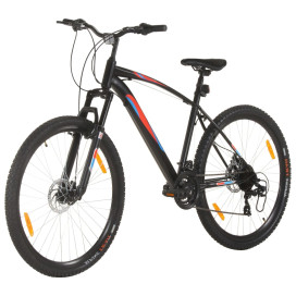 21 sebességes fekete mountain bike 29 hüvelykes kerékkel 48 cm - utánvéttel vagy ingyenes szállítással