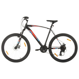 21 sebességes fekete mountain bike 29 hüvelykes kerékkel 53 cm - utánvéttel vagy ingyenes szállítással