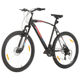 21 sebességes fekete mountain bike 29 hüvelykes kerékkel 53 cm - utánvéttel vagy ingyenes szállítással
