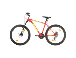 21 sebességes piros mountain bike 27,5 hüvelykes kerékkel 42 cm - utánvéttel vagy ingyenes szállítással